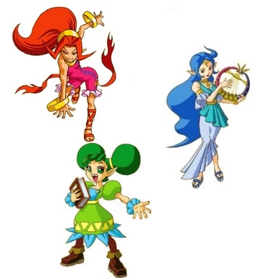 Din - Nayru - Farore